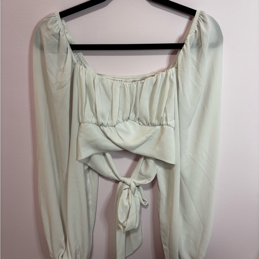 Elegant White Women's Top